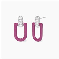 Orecchini Mabina Donna Roma in Argento Zircone 563984